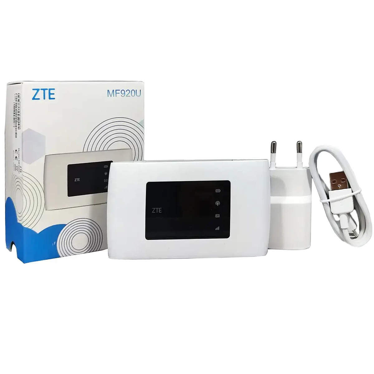 Портативний WiFi роутер з GSM модемом ZTE MF920U 4G LTE Wi-Fi he Lecell, Kyivstar, Vodafone Фото №10 Портативний WiFi роутер з GSM модемом ZTE MF920U 4G LTE Wi-Fi he Lecell, Kyivstar, Vodafone дивитися зображення №10