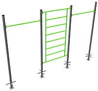 Турник двойной Шведская стенка BM032