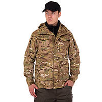 Куртка парка тактическая Zelart ZK-25 размер 2xl цвет камуфляж multicam at