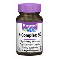 Витамин Bluebonnet Nutrition В-Комплекс 50, 50 гелевых капсул (BLB0410)