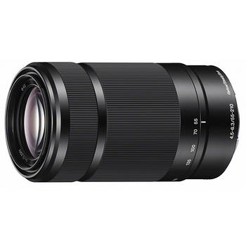 Sony 55-210 mm f/4,5-6,3 OSS Black mounting typu E