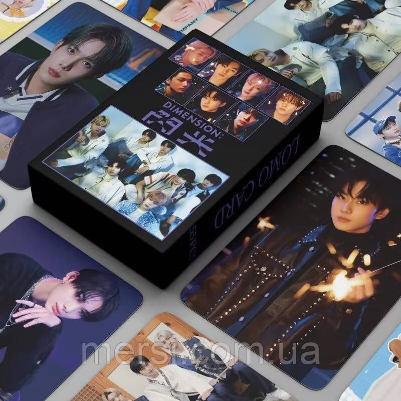 Фотокартки K-POP lomo card картки ENHYPEN - dimension -  55 од, фото 1