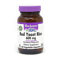 Натуральная добавка Bluebonnet Red Yeast Rice 600 mg, 60 вегакапсул CN3991 SP