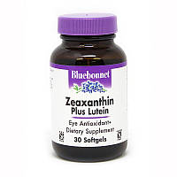 Натуральная добавка Bluebonnet Zeaxanthin plus Lutein, 30 капсул CN5201 SP