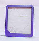 Маркерна LED дошка для записів з підсвіткою, фото 4