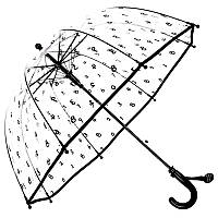 Детский зонт RST RST046A Цифры Black механический зонтик для девочки