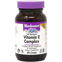 Вітамін Bluebonnet Nutrition Комплекс Вітаміну E, Vitamin E Complex, 30 капсул (BLB0600)