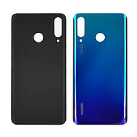 Заднее стекло корпуса для Huawei P30 Lite/ Nova 4e Peacock Blue (фиолетово-голубая)