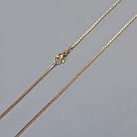 Ланцюжок Xuping Позолота 18К s-1мм+- L-60см+- купити біжутерію дешево оптом в інтернеті