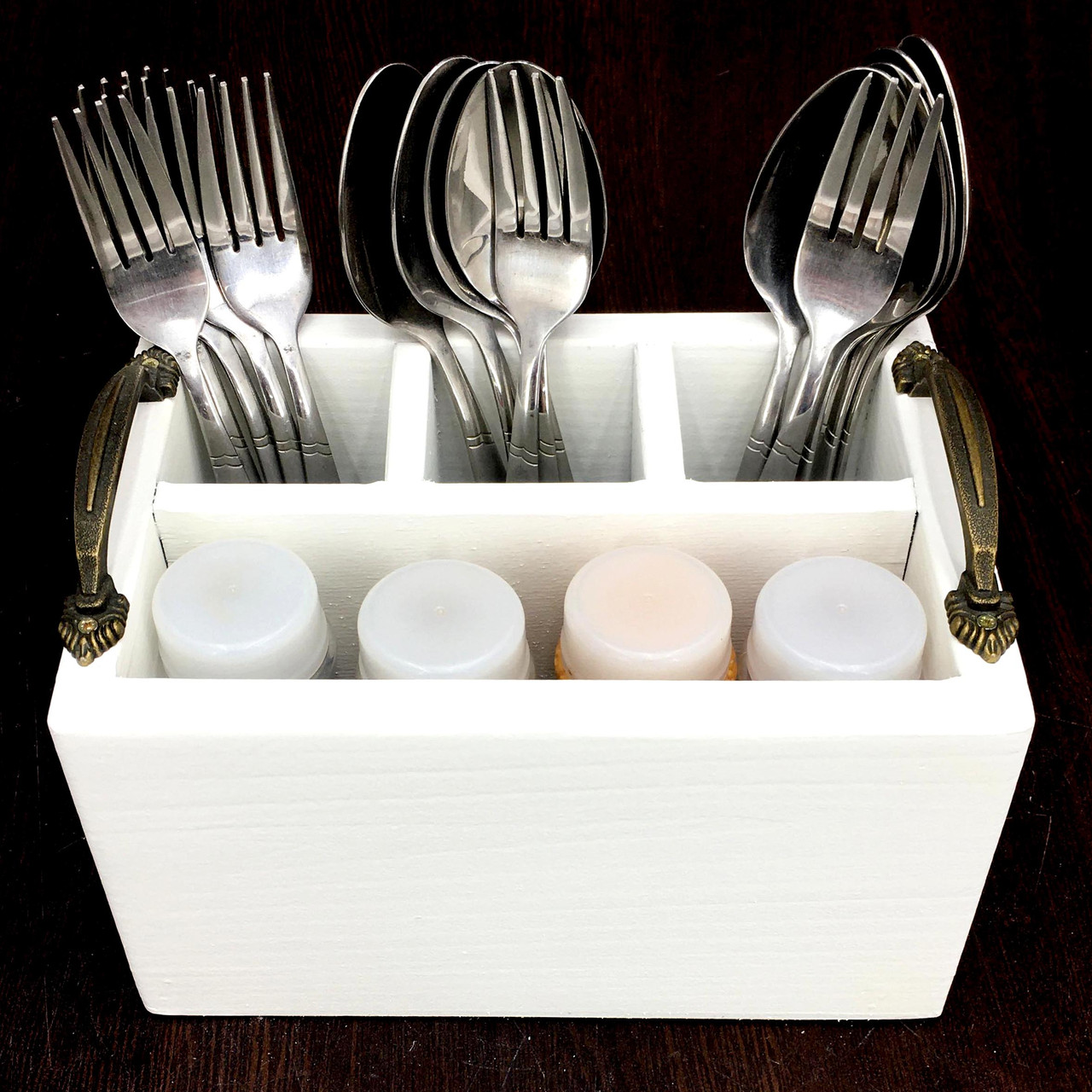 Підставка для столових приладів "Полло" зефір