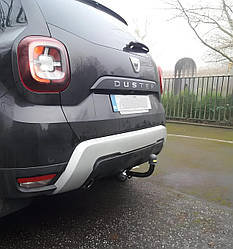 Фаркоп Renault Duster 2 2017-2023 (Рено Дачія Дастер 2) польський, гак на болтах