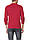 Чоловічий червоний светр LC Waikiki з написом і V-подібним вирізом, фото 3