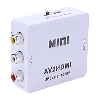 Конвертер AV2HDMI аудио RCA тюльпан в HDMI upscaler FullHD преобразователь pr