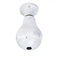 IP Камера-Лампочка видеонаблюдения Рыбье Глаз Kerui WiFi Panoramic Camera Original 360° pr