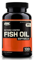 Омега 3 жирные кислоты рыбий жир Optimum Nutrition Fish Oil 100 софт оптимум нутришн фиш оил витамины