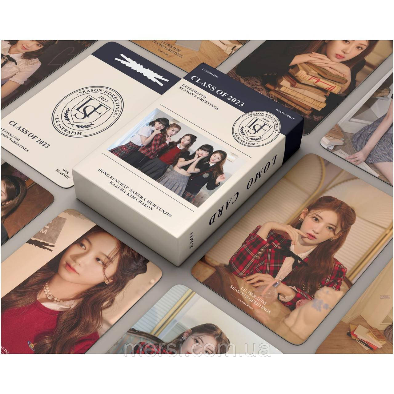 Фотокартки Le Sserafim K-POP кпоп картки ле серафім  - 2023 season`s -  55 од