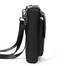 PODIUM Сумка Чоловіча Планшет шкіра BRETTON 407-174 black, фото 5