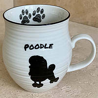Чашка керамічна "Дог-фестиваль", 300мл Пудель