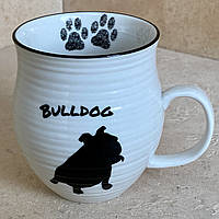 Чашка керамічна "Дог-фестиваль", 300мл Бульдог