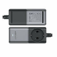 Зарядное устройство ACEFAST Z2 PD75W GaN (3*USB-C+2*USB-A) desktop charging adapter 1,5m Black (AFZ2)