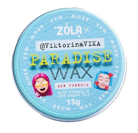 Віск для укладання брів Zola Paradise wax by VictorinaVIKA 15 г