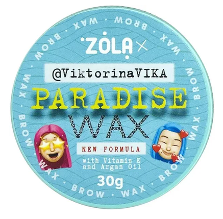 Віск для укладання брів Zola Paradise wax by VictorinaVIKA 30 г, фото 1