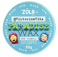 Віск для укладання брів Zola Paradise wax by VictorinaVIKA 30 г