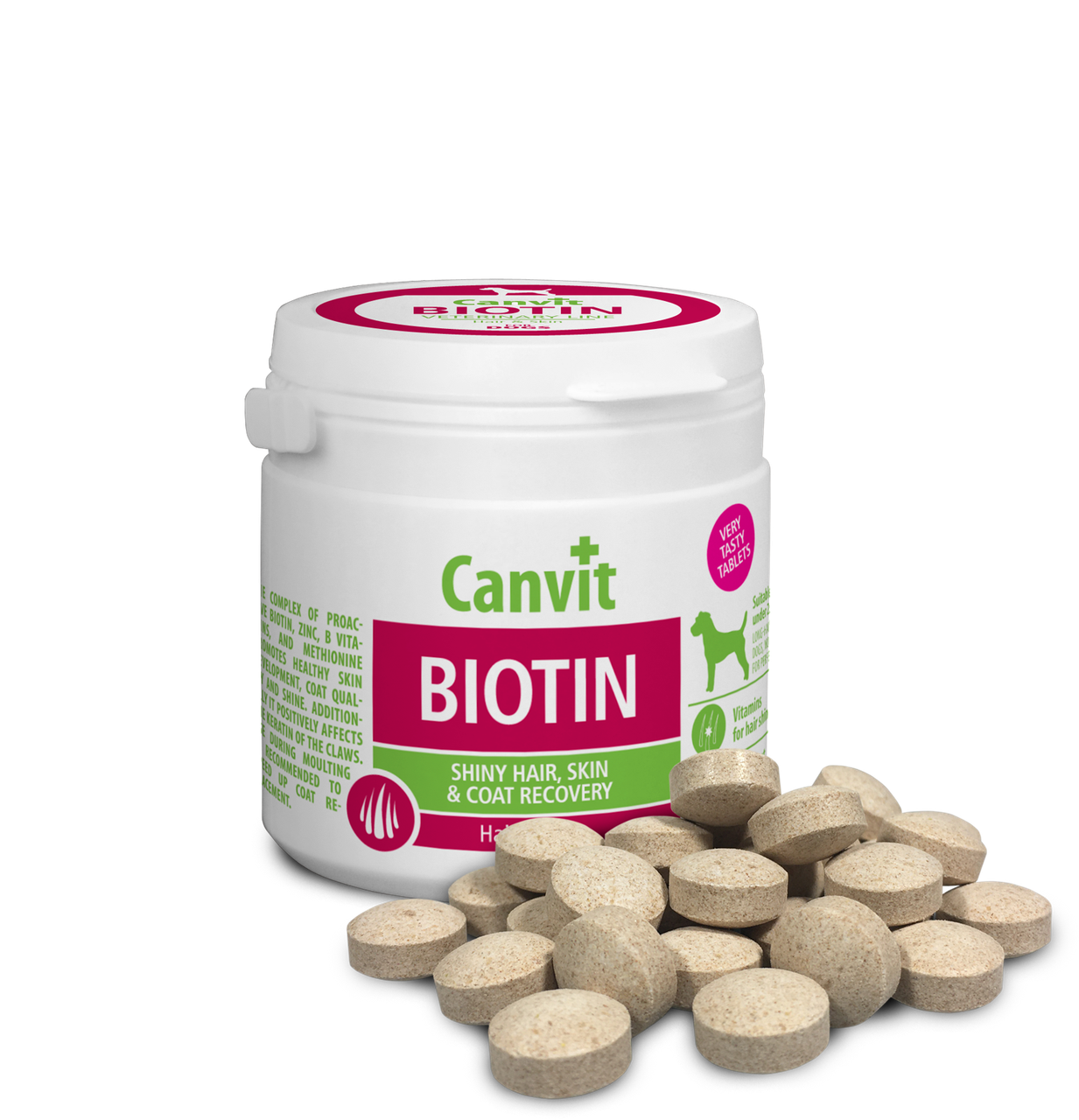 Canvit Biotin for dogs 100 г-Кормова домішка для шерсті собак