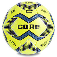 Мяч футбольный CORE HI VIS3000 CR-016 №5 PU лимонный at