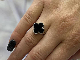 Срібна каблучка кліф з Ониксом  109.13к