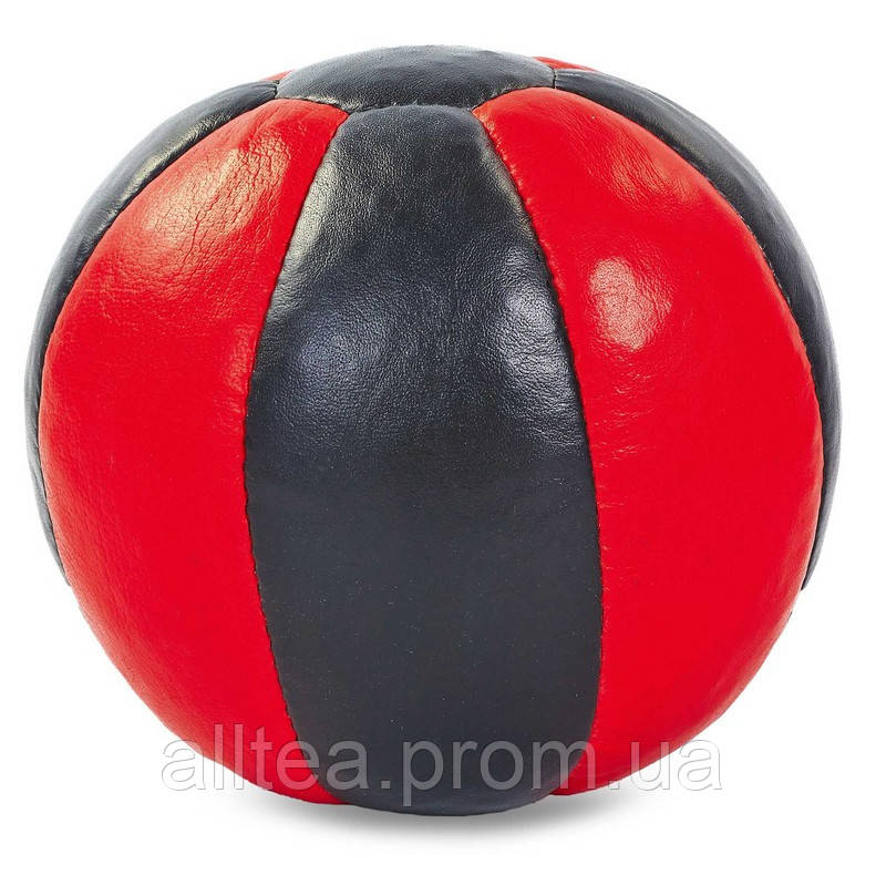 Мяч медицинский медбол MATSA Medicine Ball ME-0241-4 4кг красный-черный at - фото 2 - id-p2181797691