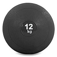 Мяч медицинский слэмбол для кроссфита Record SLAM BALL FI-5165-12 12кг черный at