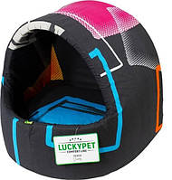 Домик для собак и кошек Lucky Pet 3 Белла 52x44x44 см Геометрия (4820224211831) QT, код: 7997706