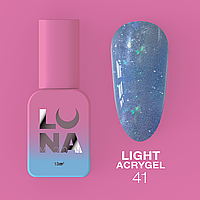 Luna Light Acrygel № 41 - жидкий акрил-гель, 13 мл