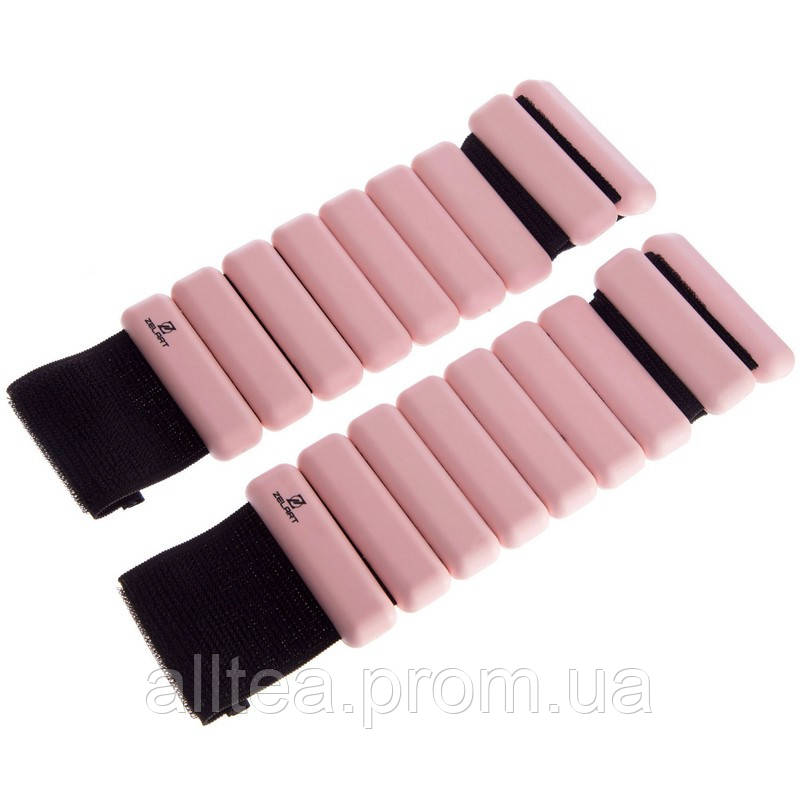 Утяжелители-манжеты для рук и ног Record TA-3274 2x0,5кг розовый at - фото 2 - id-p2181809988