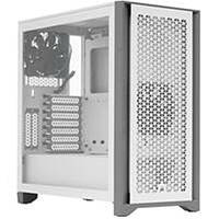 Корпус для ПК Corsair 4000D AIRFLOW Tempered Glass White (CC-9011201-WW)