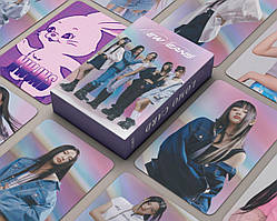 Картки к-поп newjeans   K-POP lomo card картки нью джінс - new jeans - 55 шт