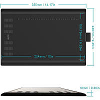 Графический планшет Huion 1060 PLUS