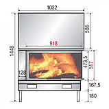 Камінна топка H 1200 Right Axis, фото 3