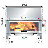 Камінна топка H 1600 Simple Axis, фото 3