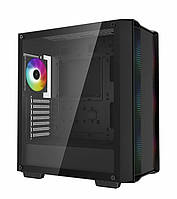 Корпус для ПК Deepcool CC560 ARGB V2 Tempered Glass без БП (R-CC560-BKTAA4-G-2) Black