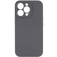 Чехол Silicone Case Full Camera Protective (AA) NO LOGO для Apple iPhone 13 Pro Max (6.7") Серый / Dark Gray