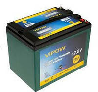 Батарея к ИБП Vipow LiFePO4 12,8V 50Ah со встроенной ВМS платой 40A, (255*220*170) Q1