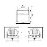 Камінна топка з водяним контуром Acquatondo 22 Plus Edilkamin, фото 3