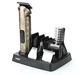 Набір для стриження волосся 6 в 1 VGR V-109, фото 2