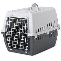 Переноска для собак и котов Savic Trotter 3 60,5х40,5х39 см Светло-серый антрацит (5411388326 QT, код: 7937356