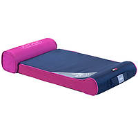 Лежак для собак Joyser Chill Sofa со съемной подушкой S 74х40х6 см Сине-розовый (489710960219 MY, код: 7937292