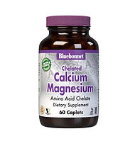 Витамины и минералы Bluebonnet Albion Chelated Calcium Magnesium, 60 каплет CN9093 VH
