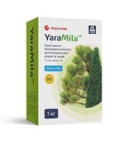Yara Mila комплексное бесхлорное удобрение для вечнозеленых деревьев и кустов Весна/Лето 1 кг