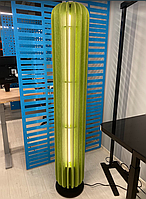 Підлогова лампа Торшер АГАВА Lux , колір АК-22 (зелений) ( 2 зони димирування, пульт ДУ)